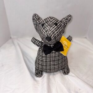 Element Door Stopper Checkered Houndstooth Mouse Door Stopper